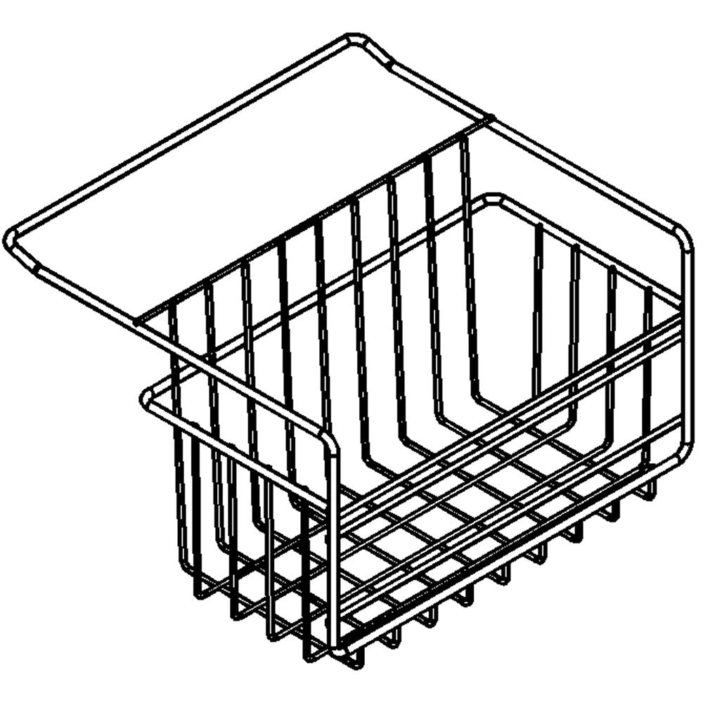 KitchenAid Refrigerator Low Freezer Basket 2223694 KitchenAid Refrigerator Low Freezer Basket 2223694